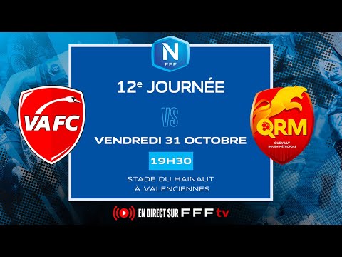 J12 I Valenciennes FC vs QRM en replay I National FFF 2025-2026