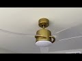 52 Fanimation Sculptaire Ceiling Fan Individual Demonstration