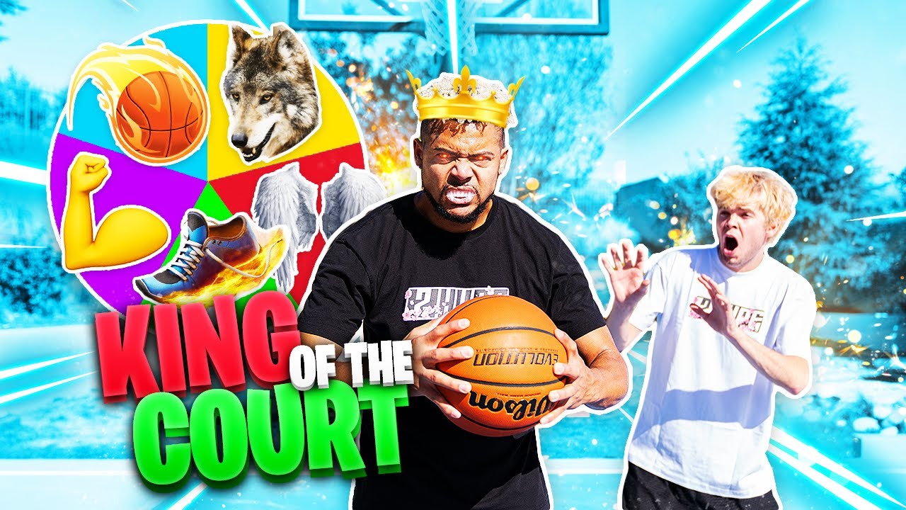 Spin The Wheel of MUTANT POWERS King of the Court Basketball!!