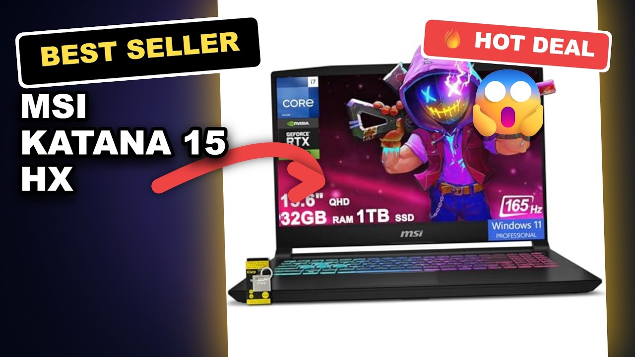 Msi Katana 15 HX Gaming Laptop Honest Review: Worth It for Gamers & Professionals?