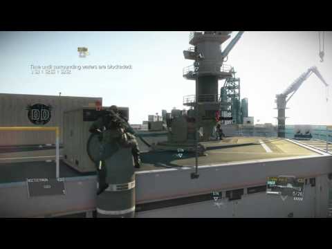 MGSV FOB Infiltration 4/4 Combat Platform--No Reward Run