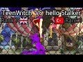 Street Fighter Alpha 3 TeenWitch GB Rank Vs Hello 5talker TR Rank