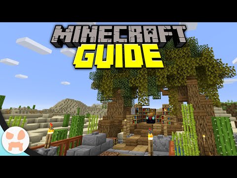 wattles - GIANT ENCHANTING TREE! | Minecraft Guide Episode 10 (Minecraft 1.15.1 Lets Play)