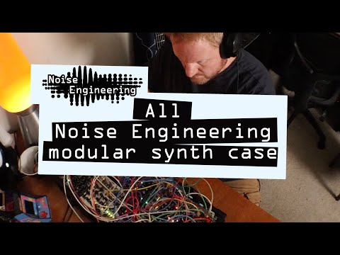 Cinematic modular synth score with all Noise Engineering case