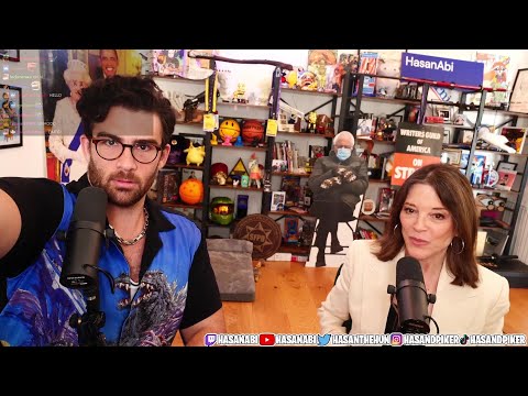 HasanAbi July 20, 2023 – MARIANNE WILLIAMSON VISITS, Eddy Burback Margaritaville, J&J Tuberculosis