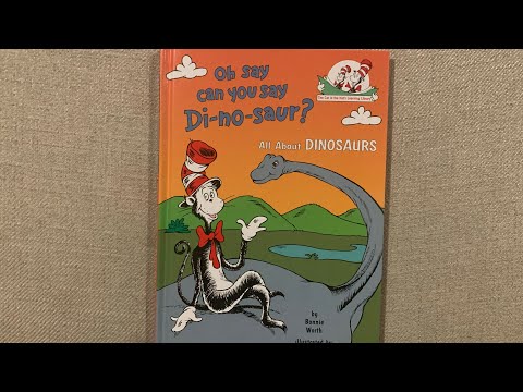 Dr. Seuss Rap: “Oh Say Can You Say Dino-Saur” written by Bonnie Worth! Performance by @jordansimons4