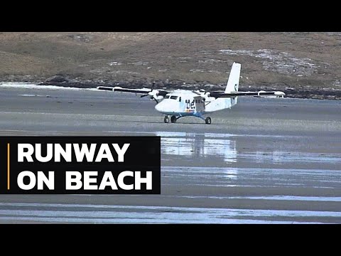 World's Most Unique Beach Airport in Barra Scotland | Europe To The Maxx | Oneindia News