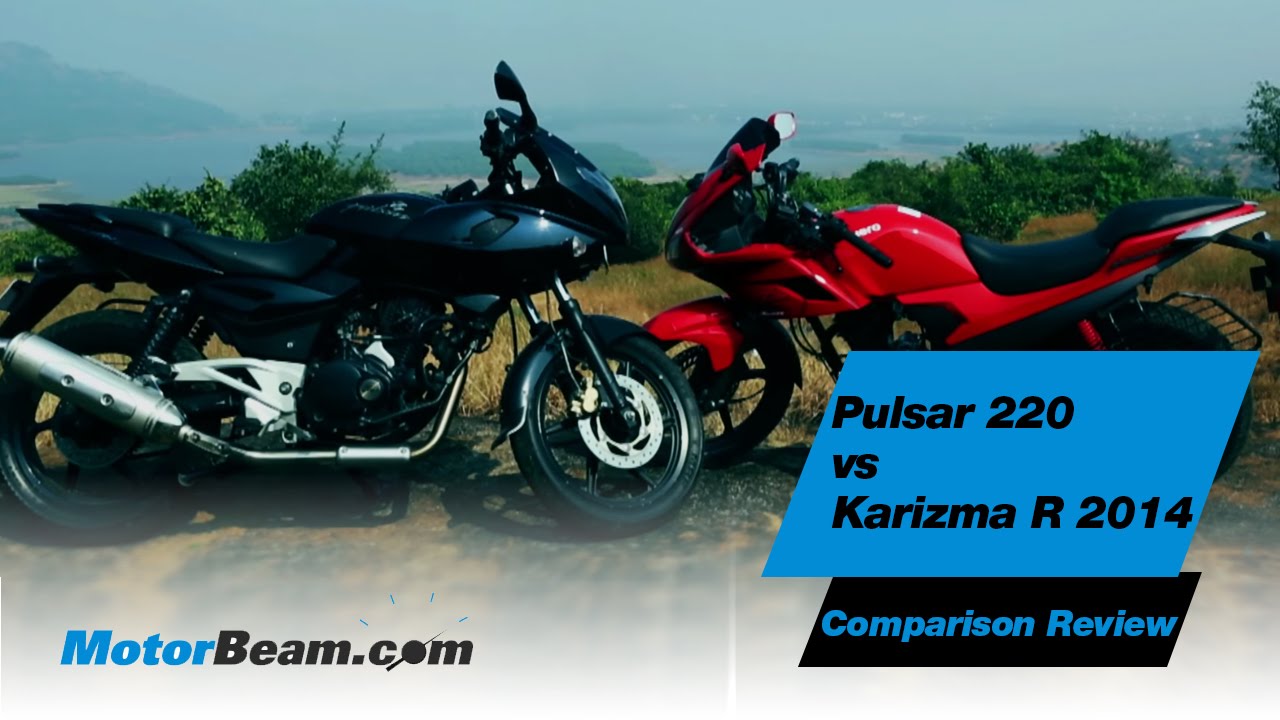 Pulsar 220 vs Karizma R 2014 - Comparison Review | MotorBeam