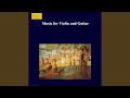 Grand Serenade, Op. 82: II. Menuetto - Trio (Arr. For violin and guitar)