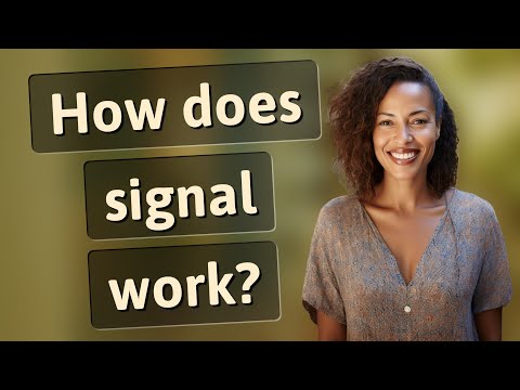 How does signal work?
