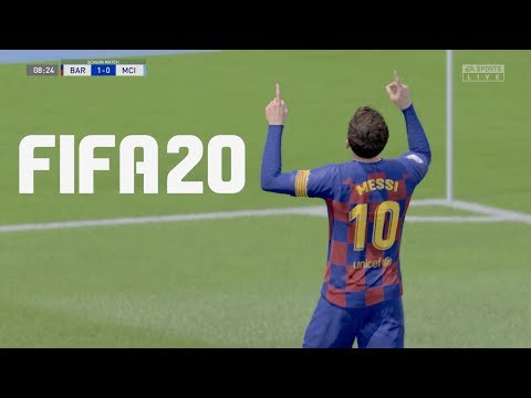 FIFA 20 ROAD TO DIVISION 1 PART 27 - BARCELONA VS MAN CITY - FIFA 20 Online Seasons Gameplay