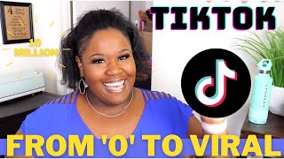 GO VIRAL ON TIKTOK IN 2021 / How I gained 55k followers in 3 months!