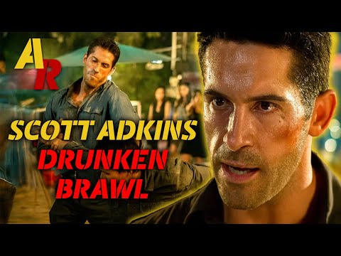 SCOTT ADKINS Drunken Brawl | NINJA SHADOW OF A TEAR (2013)