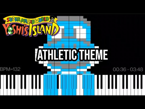 Dark MIDI - Athletic Theme (Super Mario World 2: Yoshi's Island)
