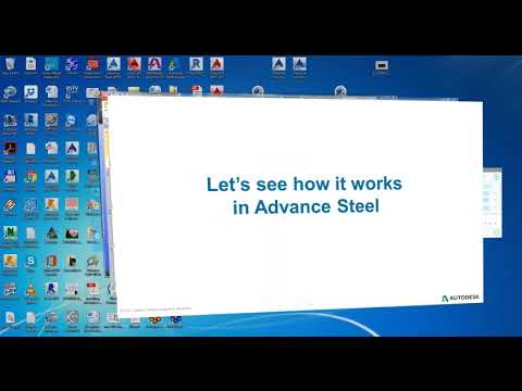 01  Generate Detail Drawings using Advance Steel 2017