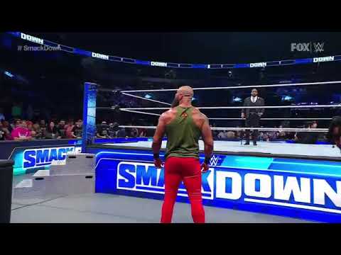 Braun Strowman Attacks MVP, WWE SmackDown, November 04 2022