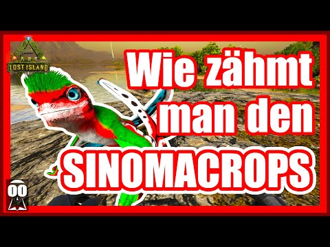 Sinomacrops zähmen - ARK Lost Island UNCUT!