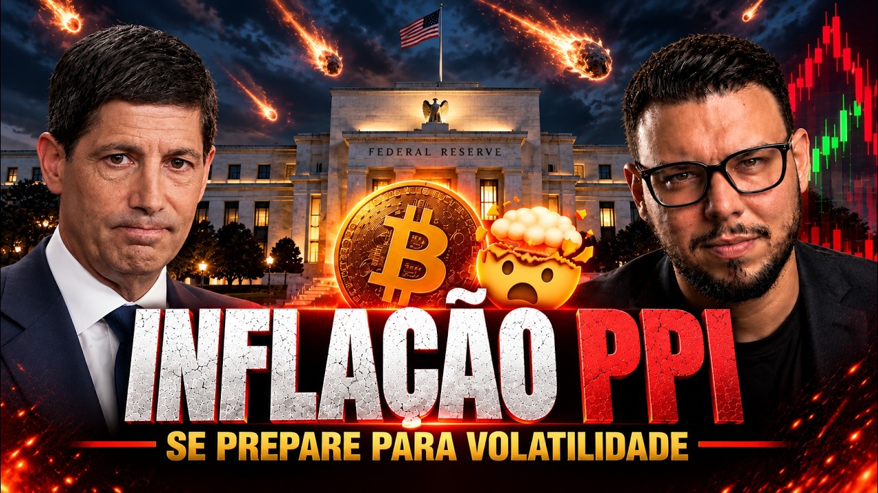 URGENTE: INFLAÇÃO AO PRODUTOR (PPI) AO VIVO: BITCOIN EM ALERTA