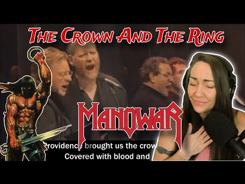 Heart-wrenching! | Manowar The Crown And The Ring (Lament Of The Kings) WITH LYRICS | Reaction