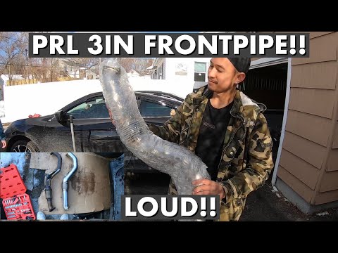 Installing the PRL Frontpipe!! FOR MY | 10th Gen Honda Civic SI