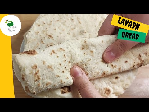 How To Make Lavash Bread at Home - Easy, Soft, and Delicious Recipe 😋