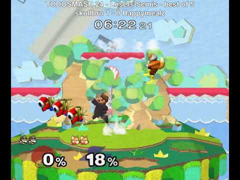 TODOSMASH 24 - skullbro (Dr. Mario) vs Happymealz (Fox) - Losers Semis