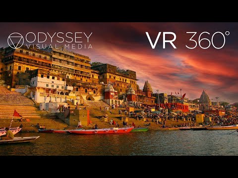 Ganges River, Varanasi Virtual Tour | VR 360° Travel Experience | India