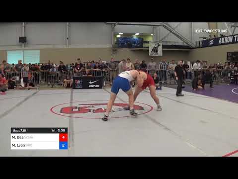 86 Kg Round Of 16 Maxwell Dean Cornell Vs Max Lyon Boilermaker RTC