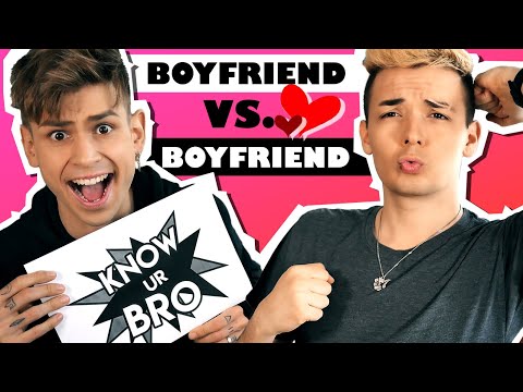 KNOW YOUR BRO with my boyfriend! ♥️😳 | Kostas Kind