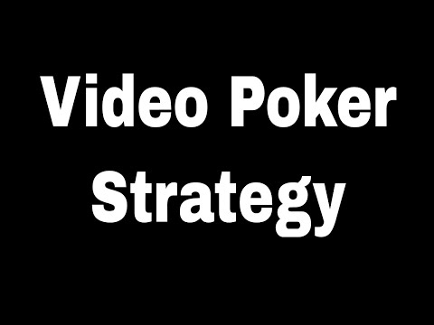 Best Video Poker Strategy Jacks or Better on Poker Tron