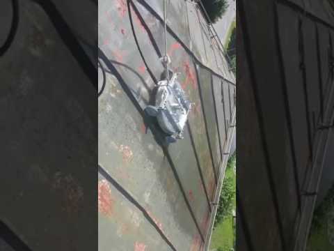 Metalldach Reinigung Schweiz geschlossenes Reinigungs System