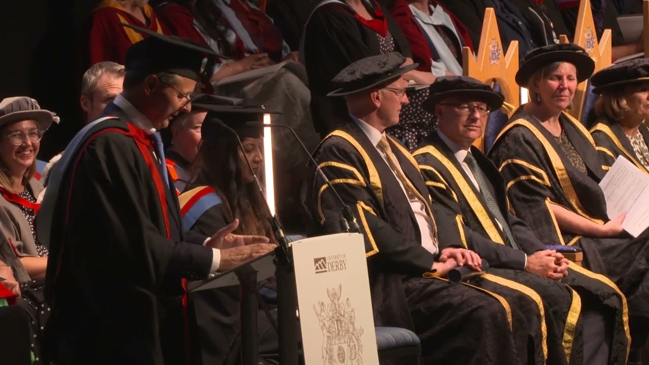 Derby Graduation – July 2025 Honorand: Christopher Nieper