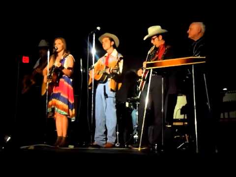 Emily Rhyder with the Malpass Brothers