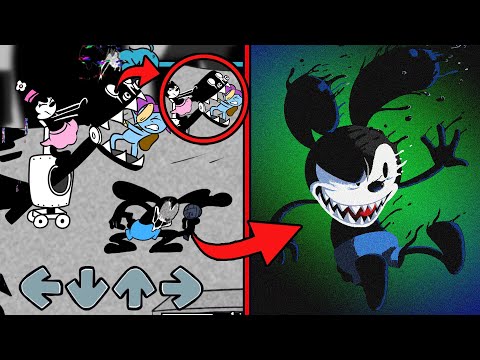 References in Pibby VS Corrupted Oswald x FNF | Come and Learn with Pibby