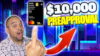 Unbelievable $10,000 TJ MAXX Preapproval Credit Card Easy Credit Builder