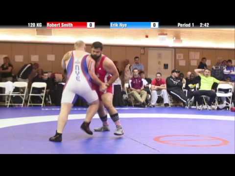 GR 120 KG Finals - Robbie Smith (NYAC/USOEC) vs Erik Nye (Army WCAP)