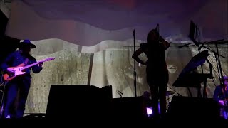 Hope Sandoval &amp; TWI- INTO THE TREES - live VIDEO, 2017-10-15, Desert Daze fest, Joshua Tree, CA