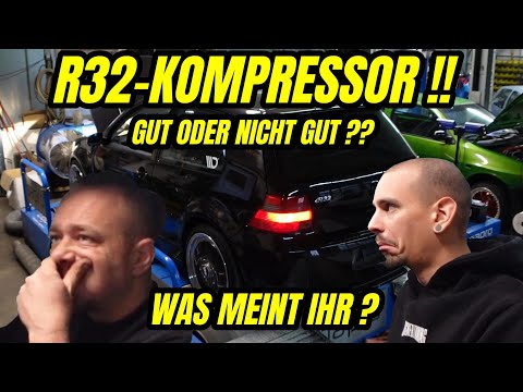 Turbo-Gockel - R32 MK4 - KOMPRESSOR ! GUT ODER NICHT GUT ? WAS MEINT IHR ?