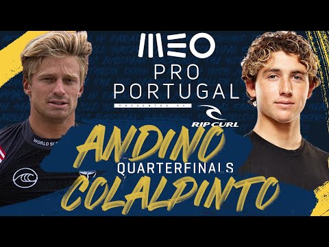 Kolohe Andino vs Griffin Colapinto MEO Pro Portugal - Quarterfinals Heat Replay