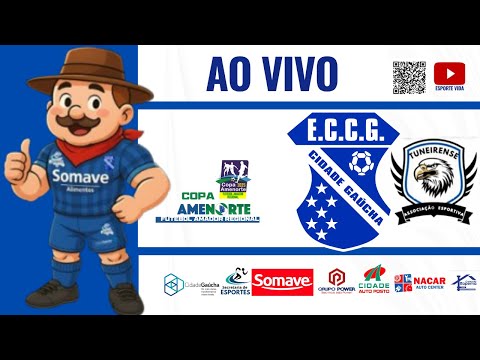 PRIMEIRO JOGO DA SEMI! Tuneiras x Cidade Gaúcha AO VIVO!