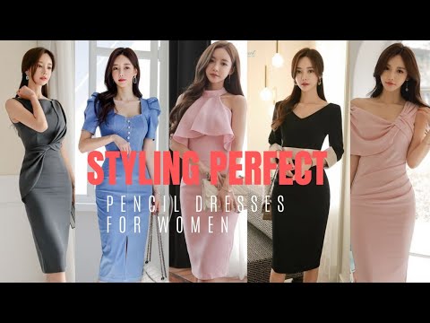 Styling The Perfect Pencil Dresses For Women🔥-2023