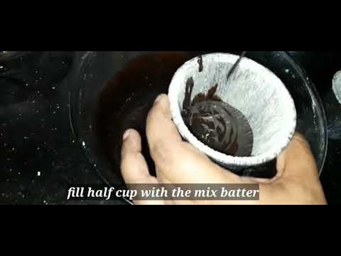 Choco Lava Cake in ten minutes | Choco Lava cake in Tamil with subtitles