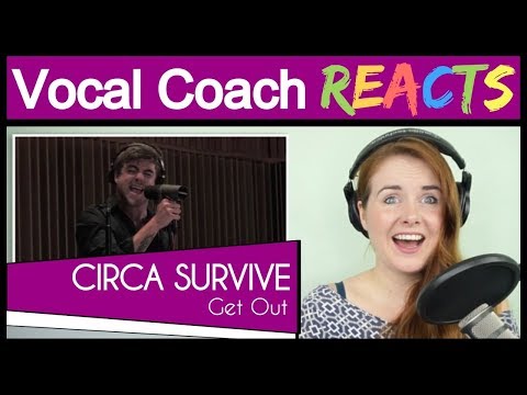 Vocal Coach reacts to Circa Survive - Get Out (Anthony Green Live)