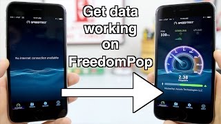 How to Get Data Working on FreedomPop!