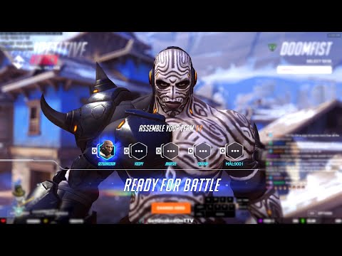 WHAT TOP 500 DOOMFIST MAIN LOOKS LIKE - GETQUAKEDON! [ OVERWATCH 2 TOP 500 SEASON 8 ]