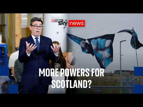 Andy Burnham sets out devolution offer as SNP pushes for independence