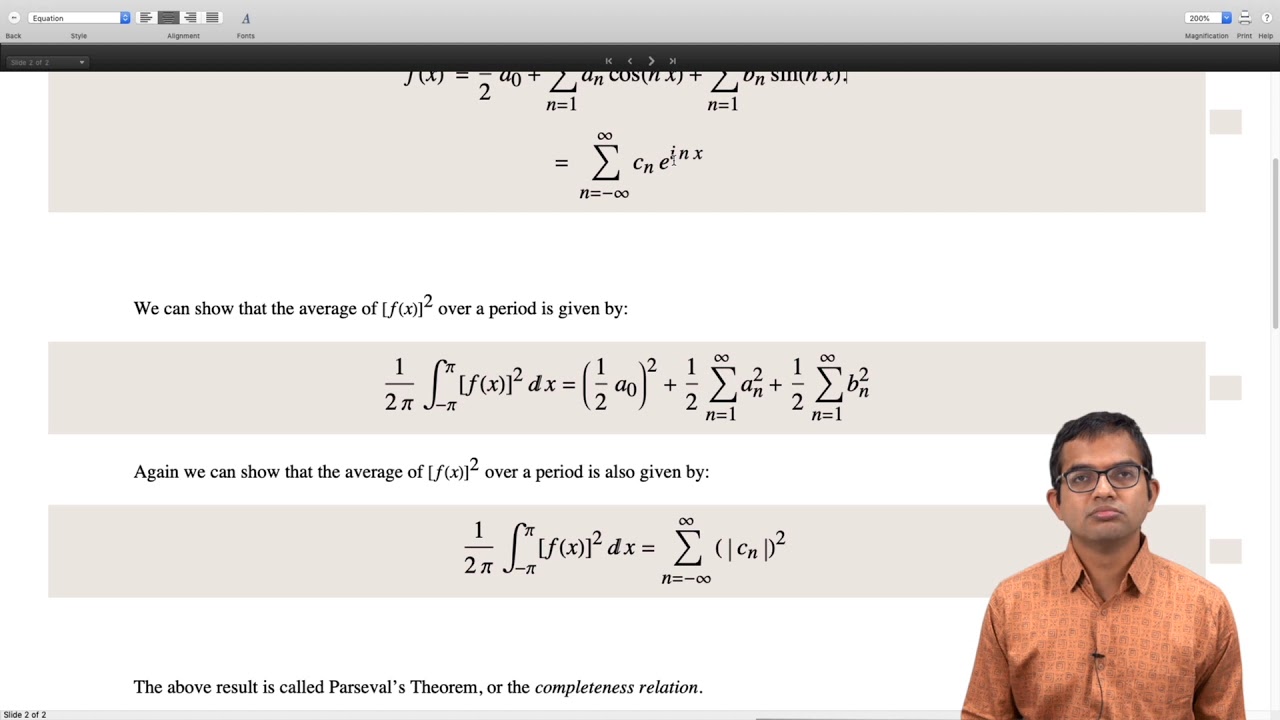 mod04lec52 - Parseval's theorem