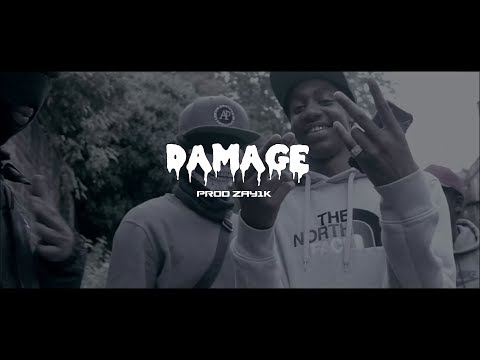 "DAMAGE" Ciggy Black x Sleepy Hallow x Leeky G Bando x Sheff G (Trap/UK Drill Type Beat) 2018