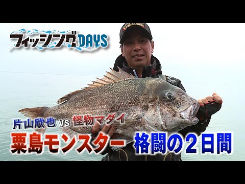 【フィッシングDAYS】#60 片山欣也 VS 怪物マダイ 粟島モンスター 格闘の2日間