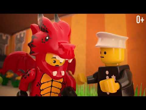 Vidéo LEGO Minifigures 71021 : Série 18 : Thème Fête - Sachet surprise